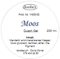 11608-00   Moos    Duschgel mit Mandelöl und Kräuterduft