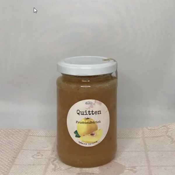 17317-02   Quitten Fruchtaufstrich  210ml